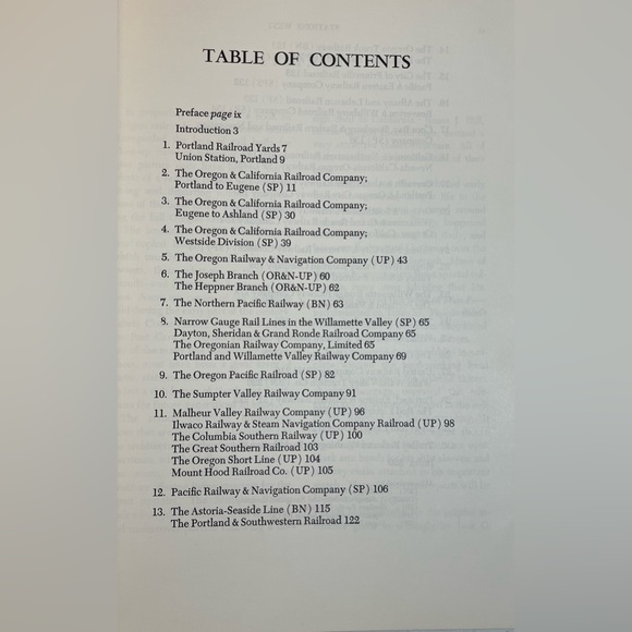 1978 Hardcover Book. Stations West, the Story of the Oregon Railways. Good cond. - Picture 6 of 6